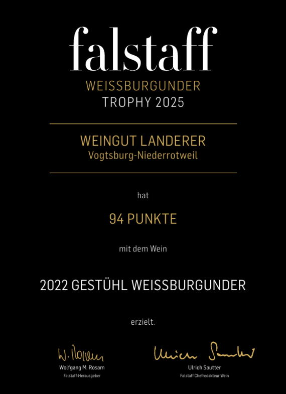 Falstaff Weißburgunder Trophy 2025
